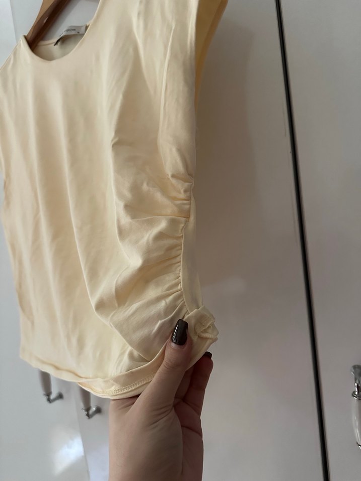 Lcw yandan bağlamalı tişört - Görsel 2