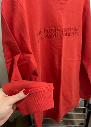 Kırmızı Pierre Cardin  Sweatshirt - Görsel 4