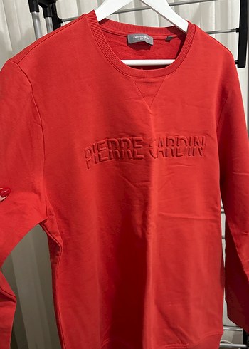 Kırmızı Pierre Cardin  Sweatshirt - Görsel 3