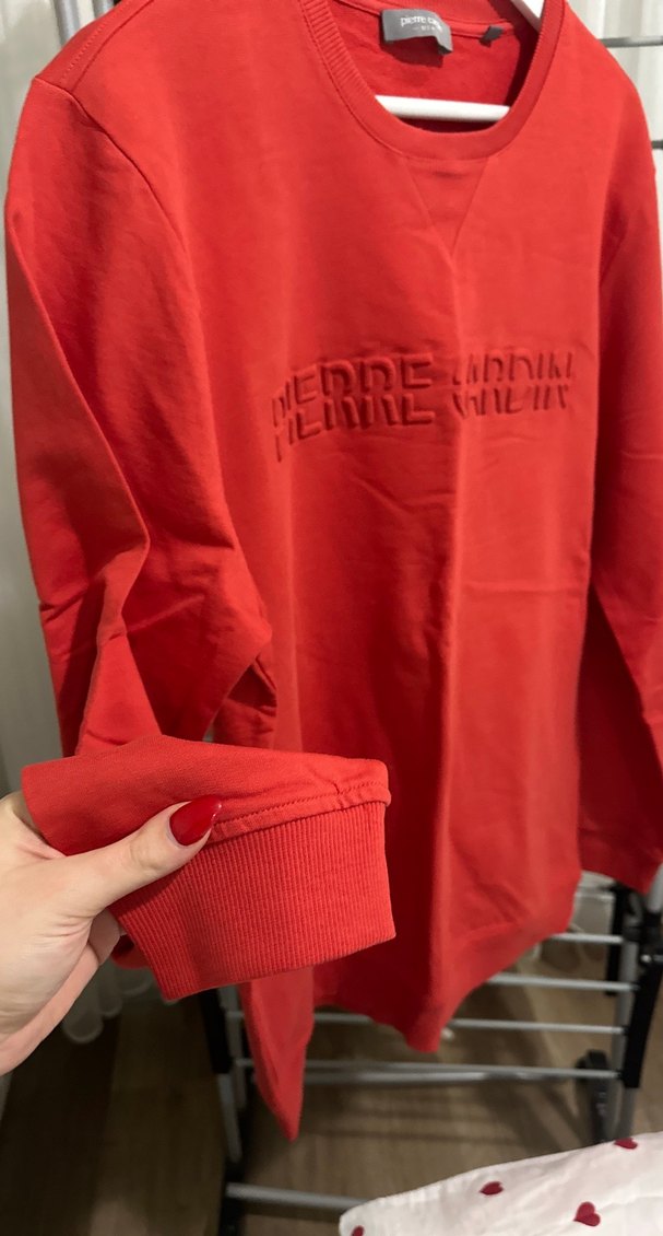 Kırmızı Pierre Cardin  Sweatshirt - Görsel 4