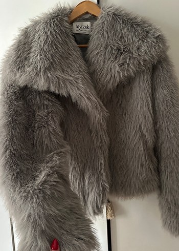 Sinem Kıvanç Gri Kürk - Görsel 5