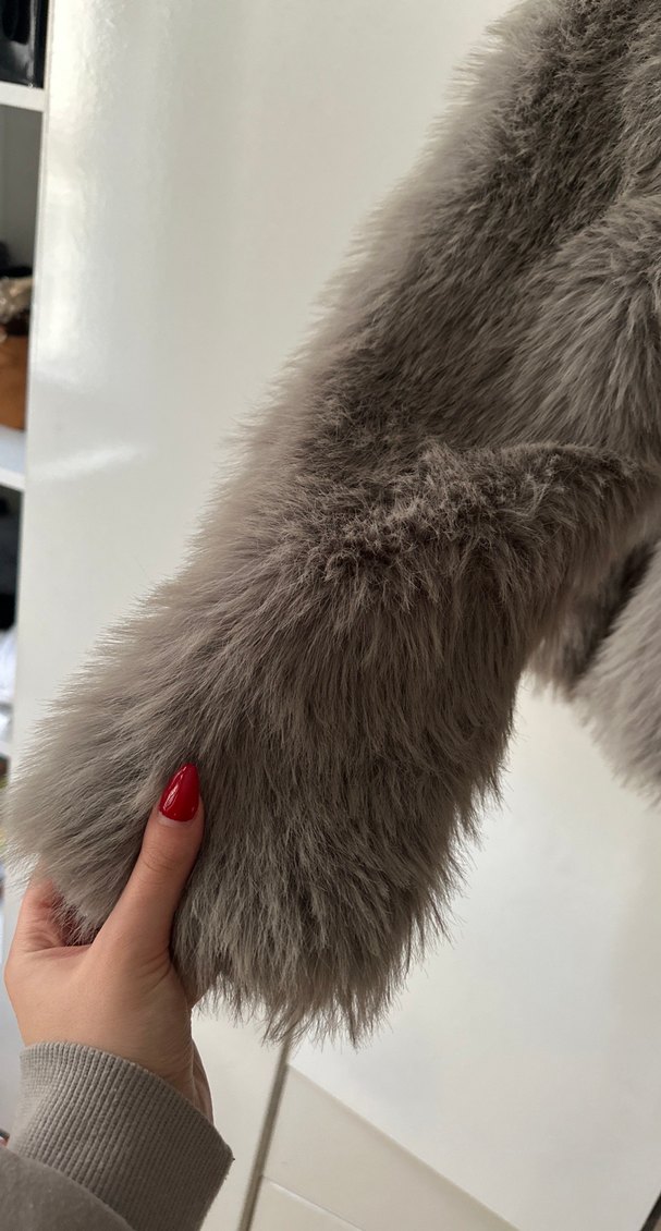 Sinem Kıvanç Gri Kürk - Görsel 4