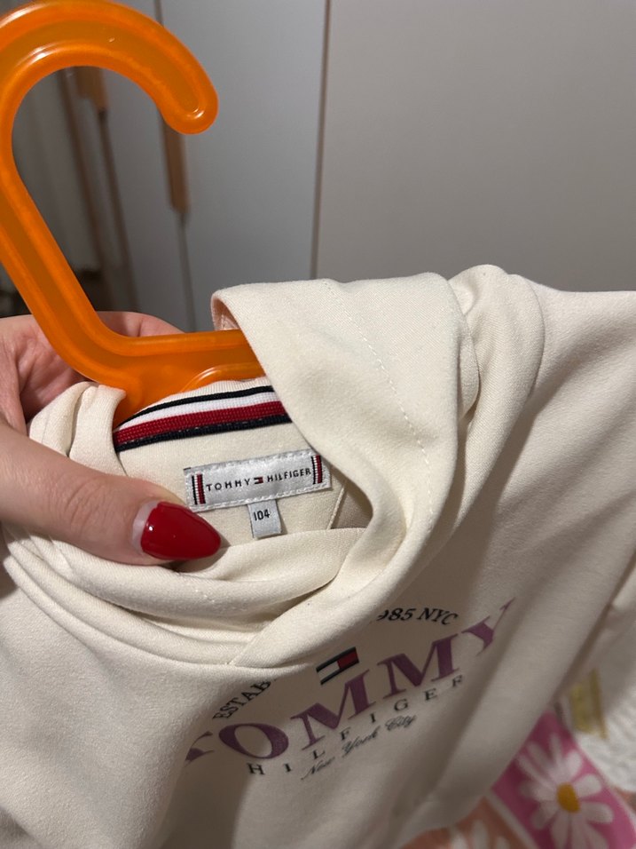 Tommy Hilfiger Beyaz Çocuk Sweatshirt - Görsel 3