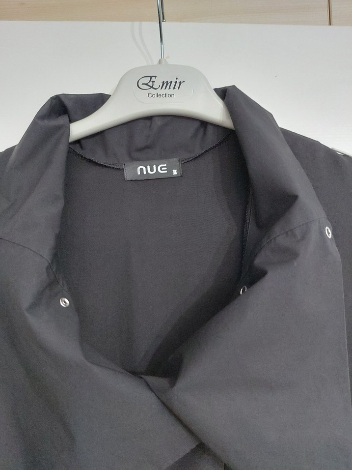 Düğmeli Siyah Kolsuz  Tulum - Görsel 4