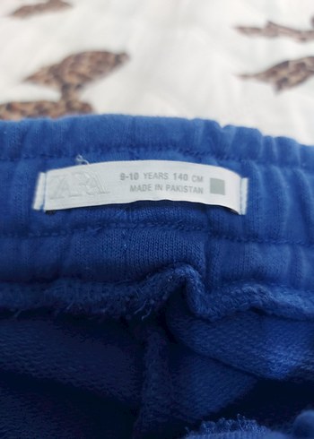 erkek çocuk  Mavi Kapüşonlu Mini Eşofman Takımı - Görsel 7