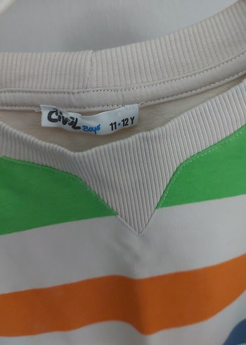 Çok Renkli Erkek Çocuk Örgü Sweatshirt - Görsel 3