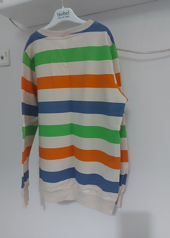 Çok Renkli Erkek Çocuk Örgü Sweatshirt - Görsel 4