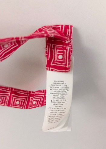 Kırmızı Desenli Çocuk Papyon cırtcırtlı - Görsel 2