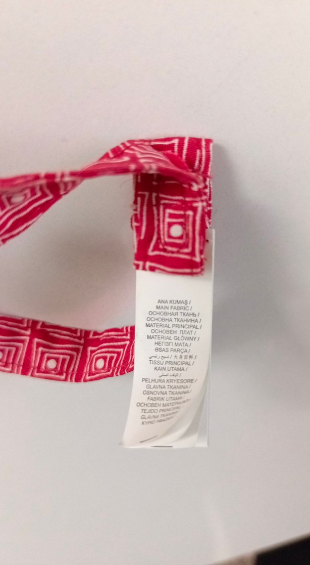 Kırmızı Desenli Çocuk Papyon cırtcırtlı - Görsel 2