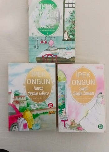 İpek Ongun 3'lü Kitap Seti
