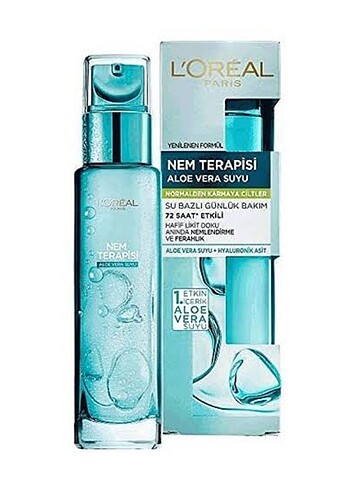  Beden L'Oreal Paris Aloe Vera Nem Terapisi 