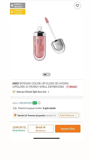 Kiko gloss(31)