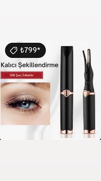 Beden Renk Kirpik kıvırtıcısı