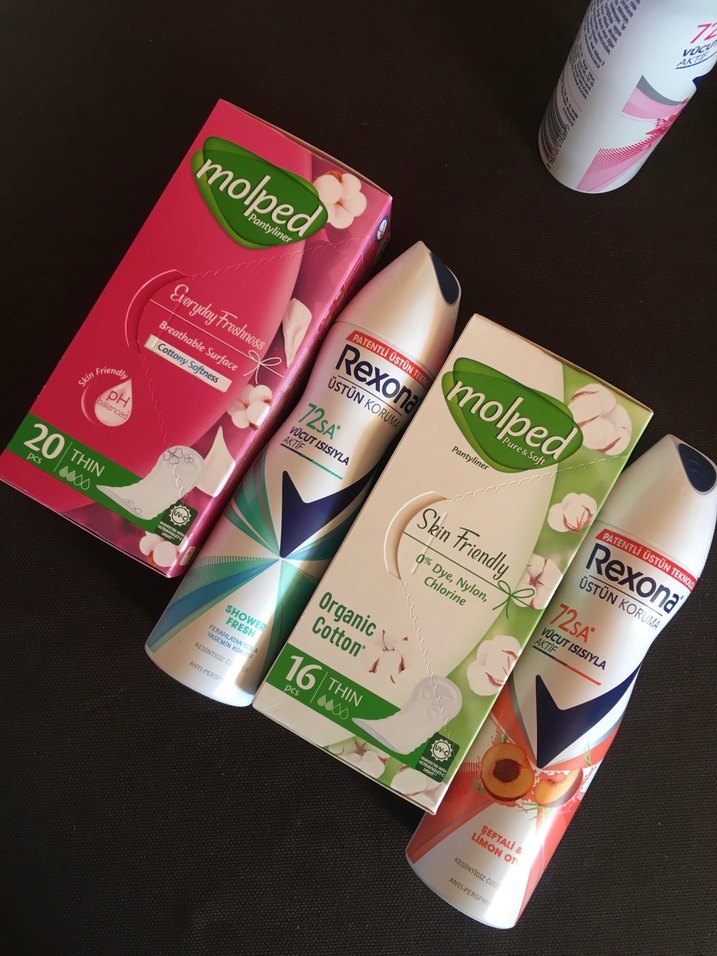 4 adet rexona deodorant,molped 2+2 - Görsel 3