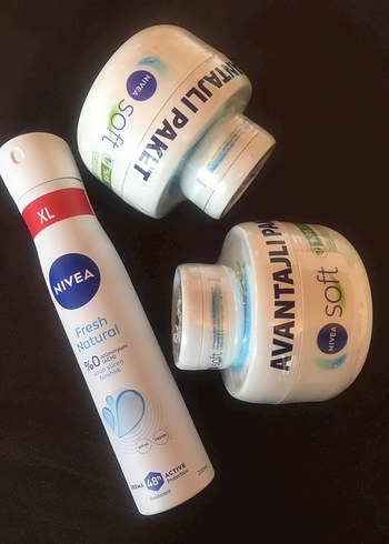 3 adet Nivea deodırant,krem 1+2+2 - Görsel 3