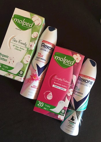 Rexona ve Molped Kadın Deodorant ve Ped Seti - Görsel 3