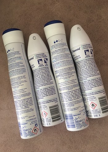 4 adet Nivea ve Rexona Kadın Deodorant Seti 2+2 - Görsel 2