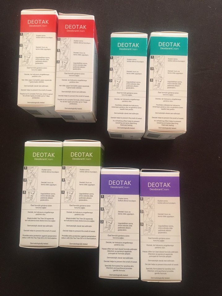 8 adet deotak  koltuk altı Çeşitleri - Görsel 3