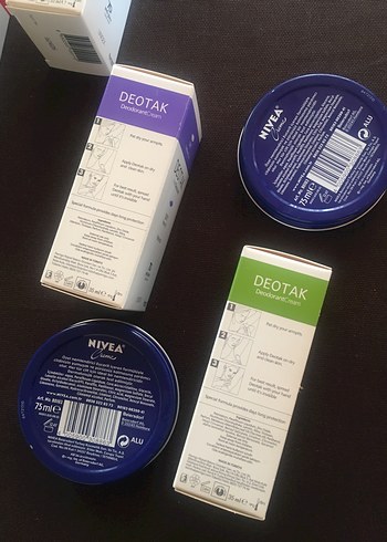 4 adet Nivea Deotak Krem Deodorant Soft ve Plus 2+2 - Görsel 2