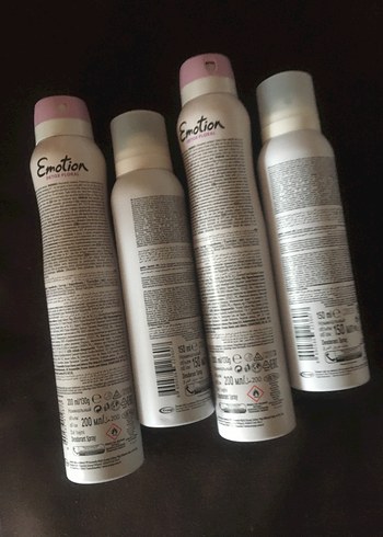 4 adet Emotion,Prıvacy deodorant 2+2 - Görsel 2
