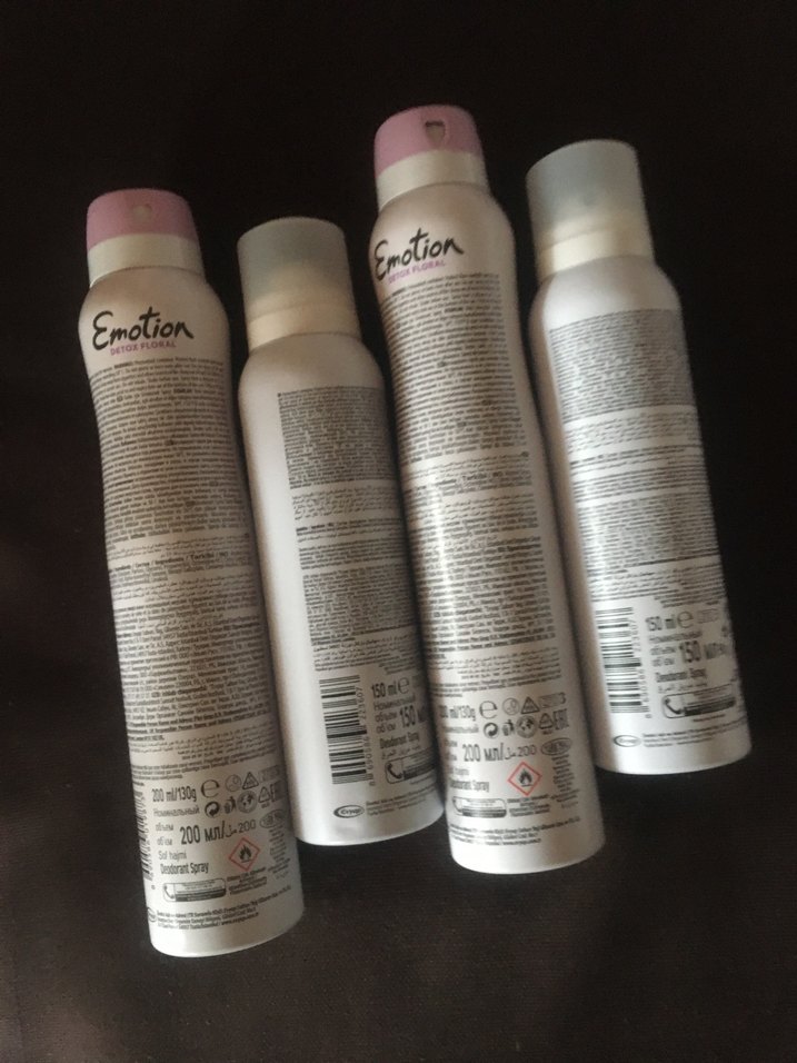 4 adet Emotion,Prıvacy deodorant 2+2 - Görsel 2
