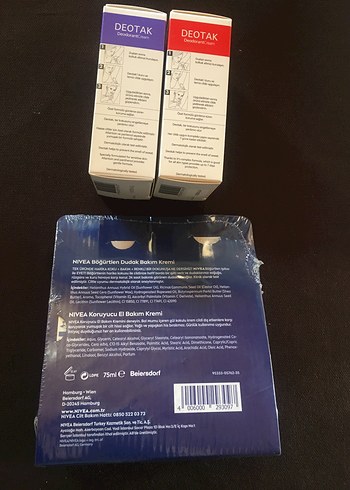 Deotak koltuk altı,Nivea el krem,dudak balmı - Görsel 3