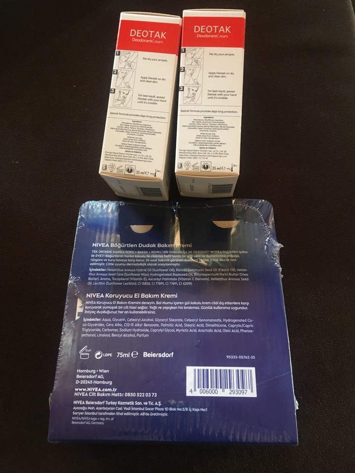 Nivea Beyaz Lip Care Bakım Seti,deotak - Görsel 2