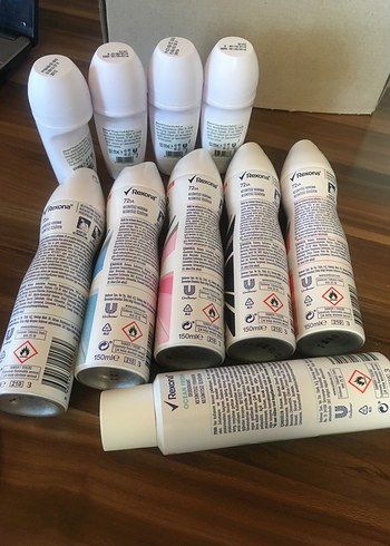 10 adet Rexona deodorant,Roll onn 4+6 - Görsel 2