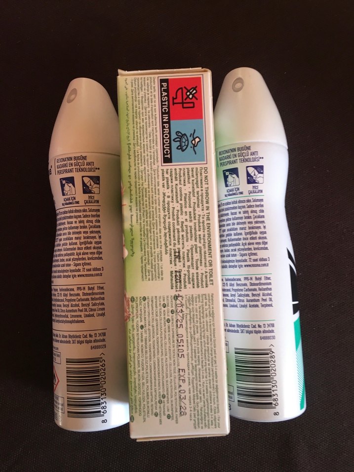 Rexona Invisible Fresh Kadın Deodorant & Molped Organik Pamuk - Görsel 2