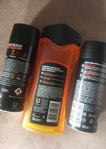 Axe Deri ve Kurabiye, Copper Santal Erkek Deodorant Seti - Görsel 2