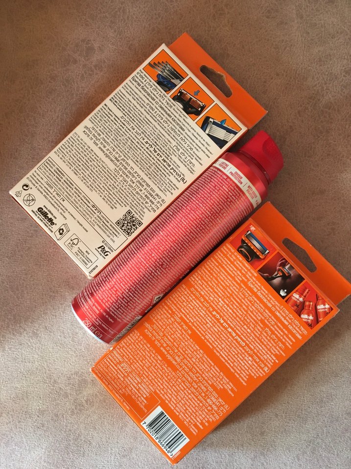 Gillette traş mak.+Old spice deodorant - Görsel 2