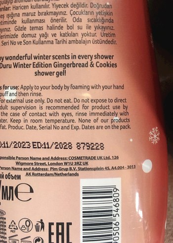 Duru Cookies duş jeli,Axe Cookies deodorant 2+2 - Görsel 4