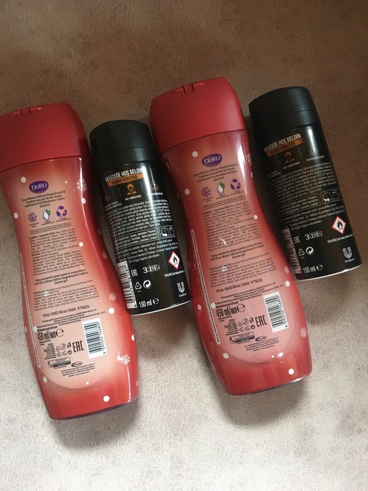 Duru Cookies duş jeli,Axe Cookies deodorant 2+2 - Görsel 2
