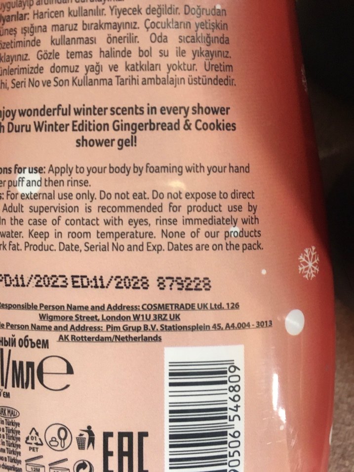 Duru Cookies duş jeli,Axe Cookies deodorant 2+2 - Görsel 4