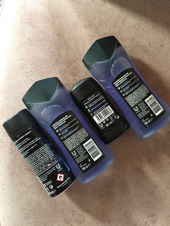 4 adet Axe deodorant,Duş jeli 2+2 ÖZEL SERİİ - Görsel 2