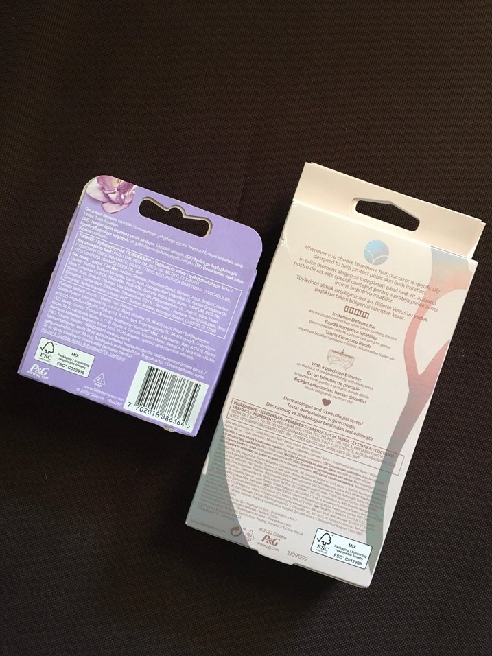 2 paket Gillette venüs traş seti 1+1+4 - Görsel 2