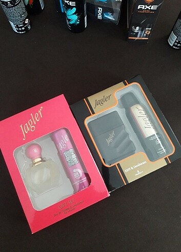 2 paket jagler parfüm kofre set