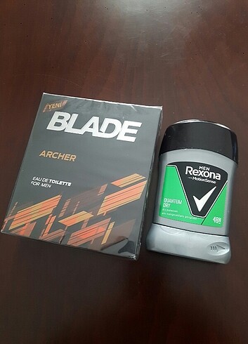 Blade parfüm 100ml + rexona stick 