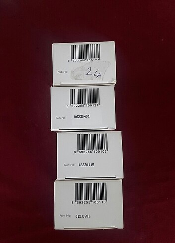 Beden 4 adet deotak koltuk altı.