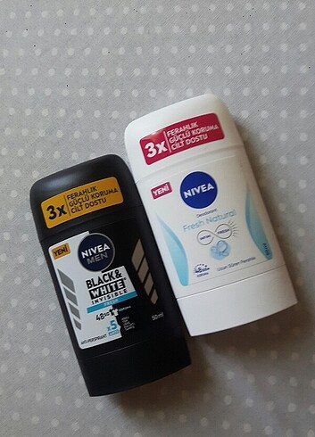 2 adet nivea koltuk altı stick 1+1