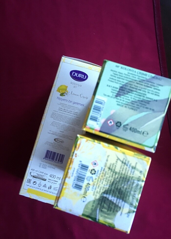 3 adet duru,eyüp sabri tuncer kolonya - Görsel 2