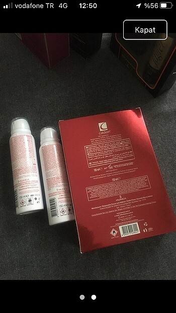 Diğer 1 adet caldion parfüm kofre set 1+3