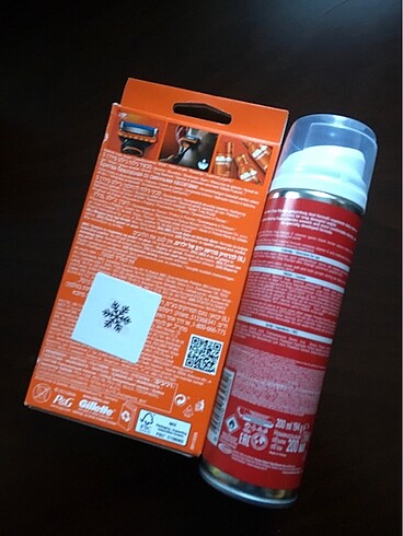 gillette fusion traş seti+arko köpük - Görsel 2