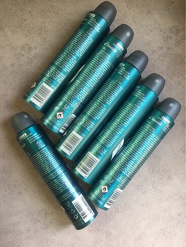 Diğer 6 adet rexona men deodorant büyük boy 200ml.