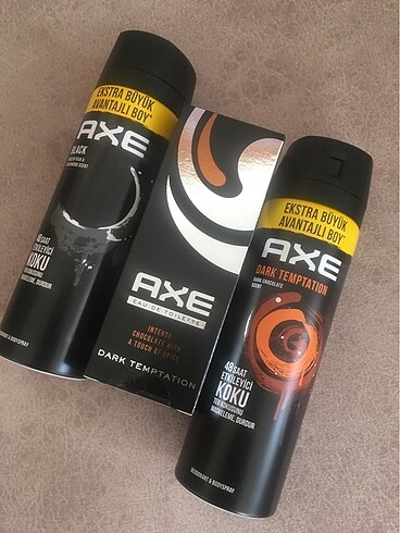 axe parfüm kofre set 100ml. 1+2