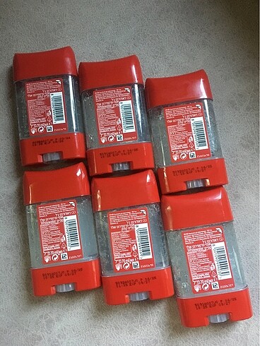Diğer 6 adet old spice jel stick 3+3