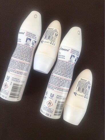 Diğer 4 adet rexona deodırant,roll onn 2+2