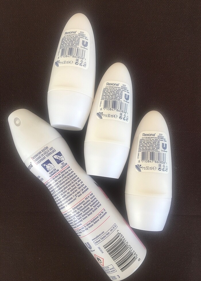 4 adet rexona roll onn,deodorant 2+2 - Görsel 2