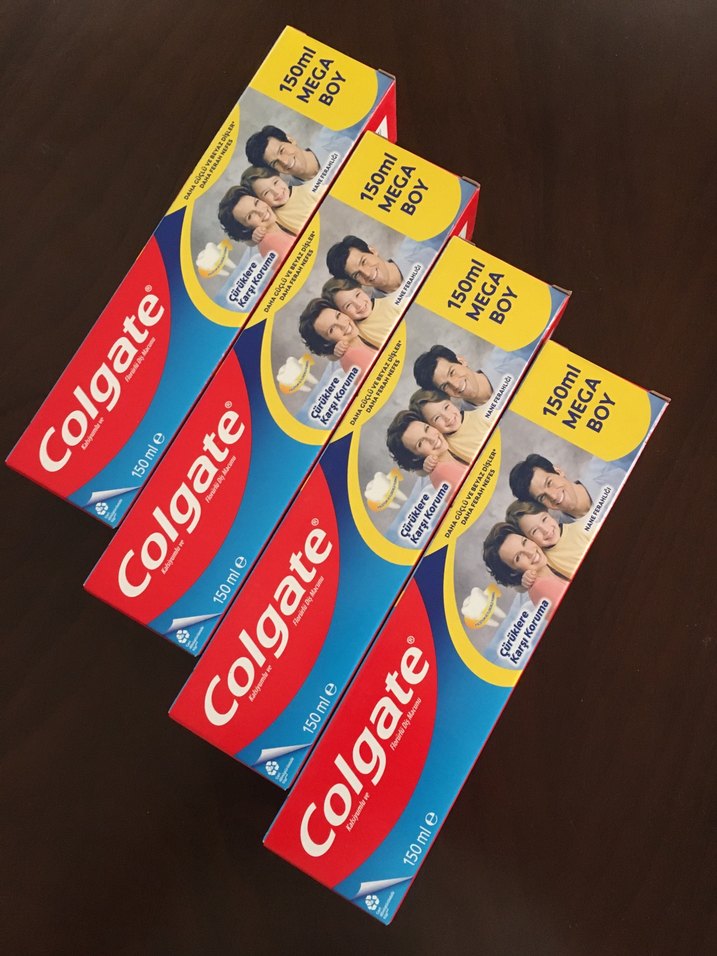 4 adet colgate diş macunu mega boy - Görsel 4