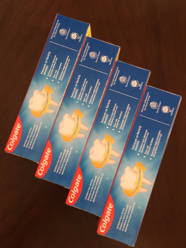 4 adet colgate diş macunu mega boy - Görsel 2